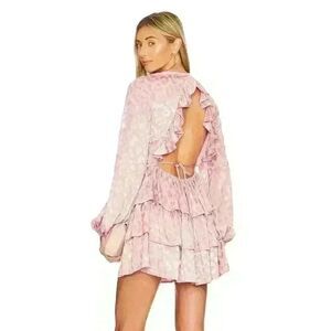 Tularosa Violette Dress in Dusty Pink